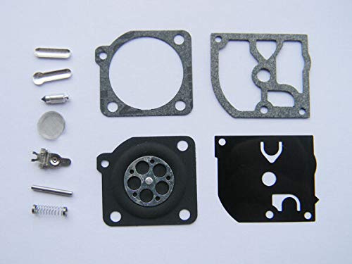 Husqvarna 136 137 141 142 Chainsaw Carburetor Repair Kit - Replacement Carburetor Parts for Chainsaw Maintenance & Tune-Up - Perfect for DIY Repair, Forestry Work & Outdoor Cutting