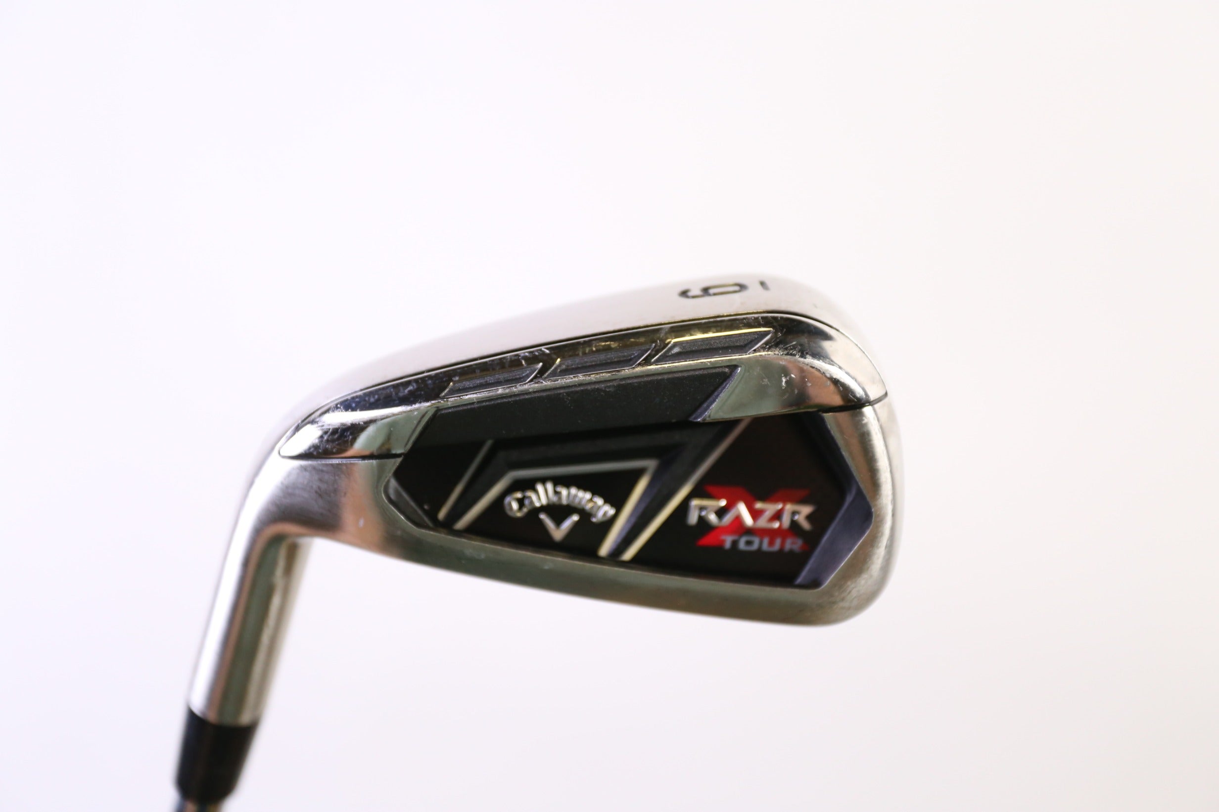 Used Callaway RAZR X Tour 6 Iron Left Handed Stiff Flex Golf Club - Perfect for Left-Handed Golfers & Practice Sessions