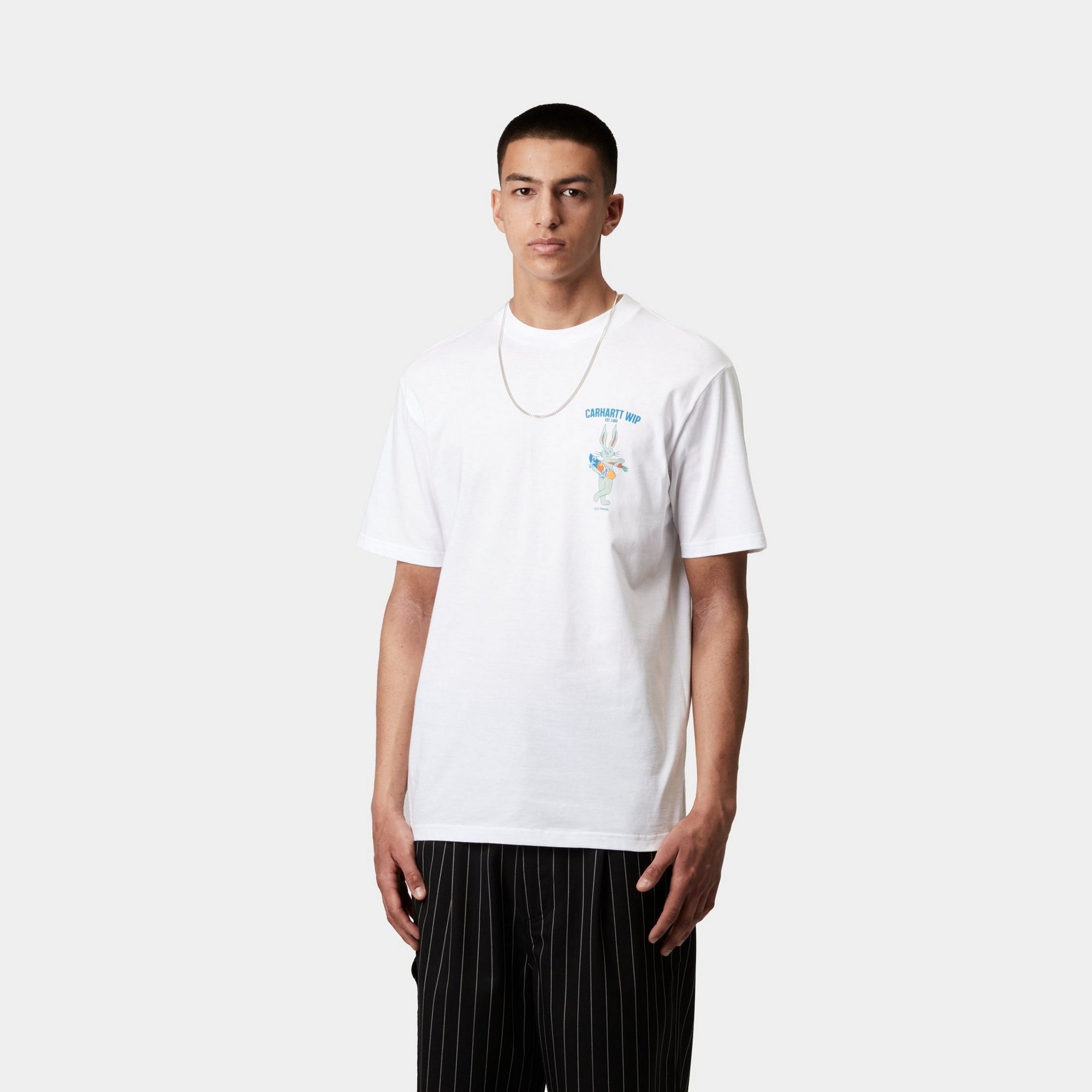 Old Friend Vintage T-Shirt - Soft Cotton White Tee for Men & Women | Casual Wear, Street Style, Gifts