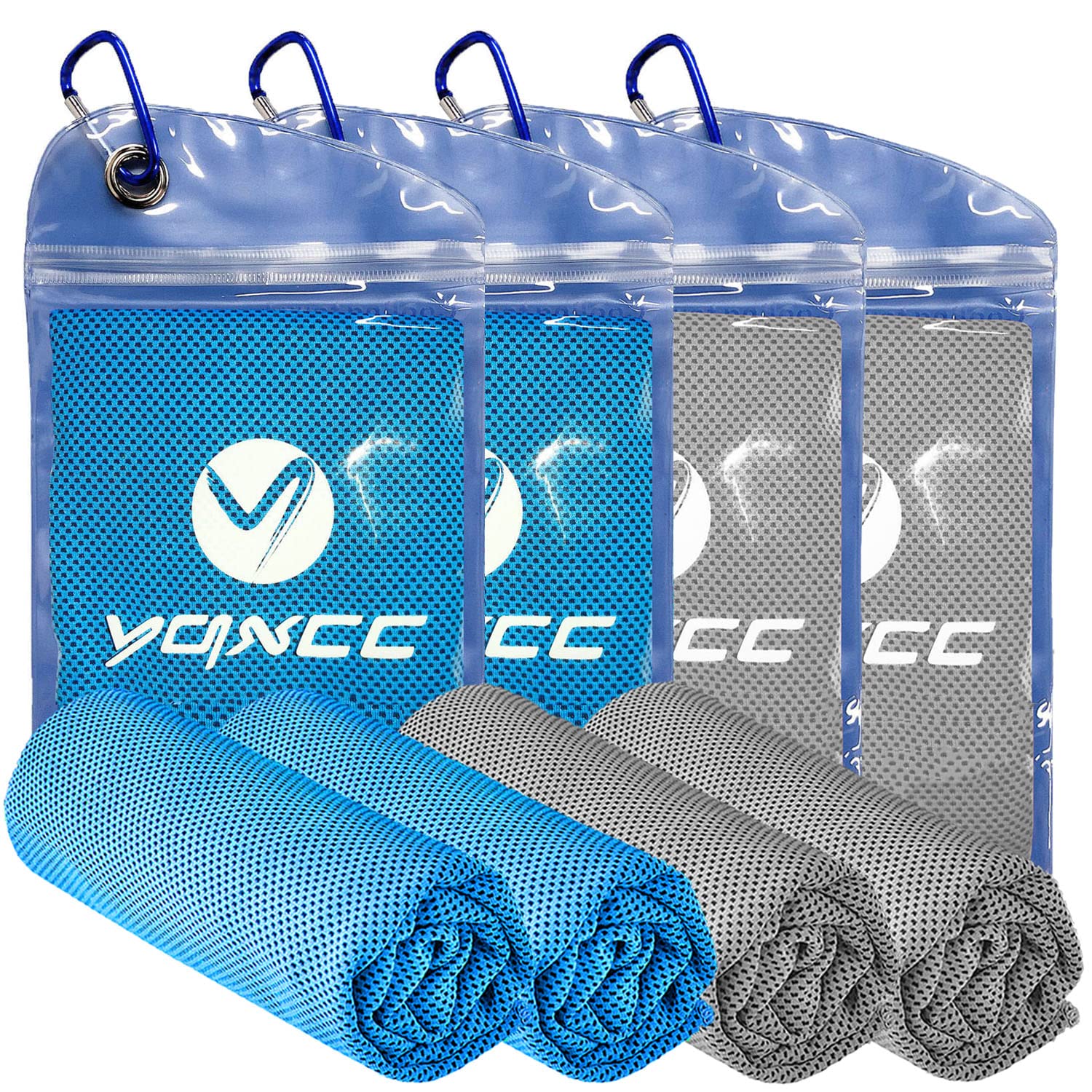 YQXCC 4 Pack Cooling Towels (47