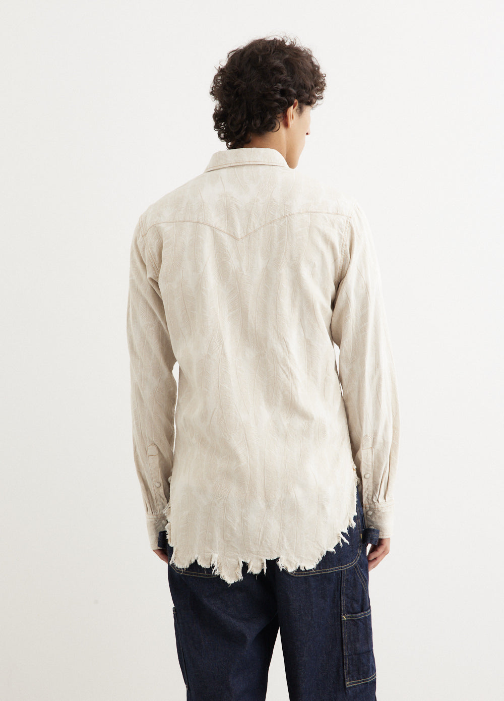 5oz MAGPIE Denim Western Shirt - Vintage Style Men's Button-Up Shirt for Cowboy, Country & Casual Wear - Perfect for Rodeo, Music Festivals & Everyday Outfits