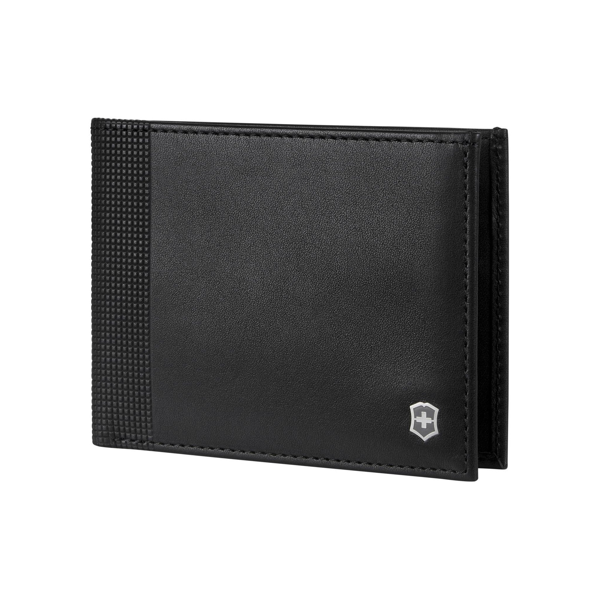 Victorinox Altius Alox Leather Slim Bi-Fold RFID Blocking Wallet for Men - Stylish & Secure for Everyday Carry, Travel & Business Use