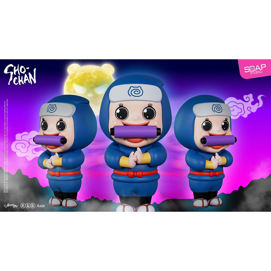 SOAP SHO CHAN Ninja Action Figure - Blue Collectible Toy for Anime Fans | Perfect for Display, Gifts, and Anime Collections