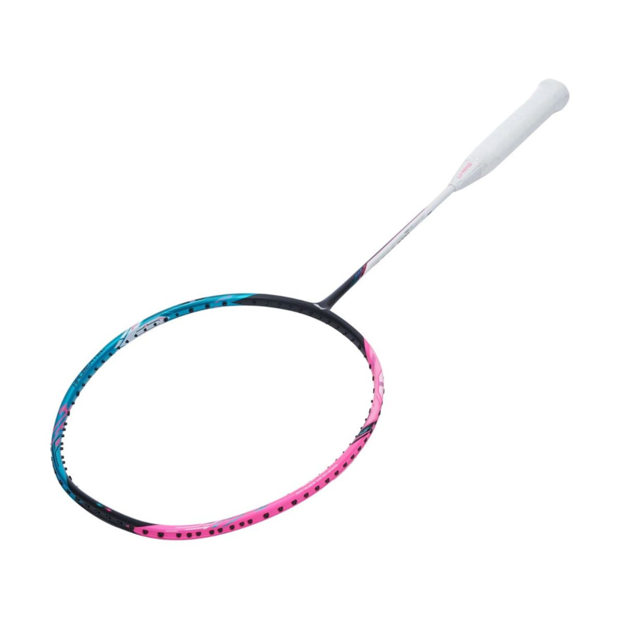 Li Ning HALBERTEC 8000 Unstrung Badminton Racket - 3U Lightweight Carbon Fiber Shuttlecock Racket for Professional & Intermediate Players - Perfect for Training, Tournaments & Competitive Play