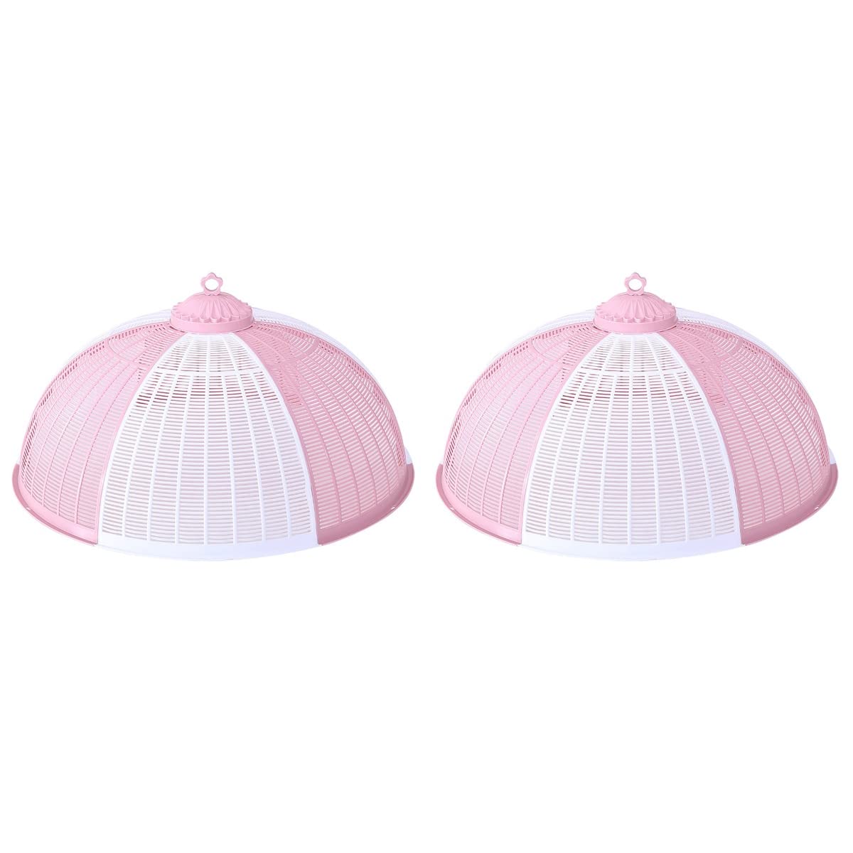 UPKOCH 2-Pack Detachable Food Covers - Mesh Food Protectors for Outdoor Picnics & BBQs