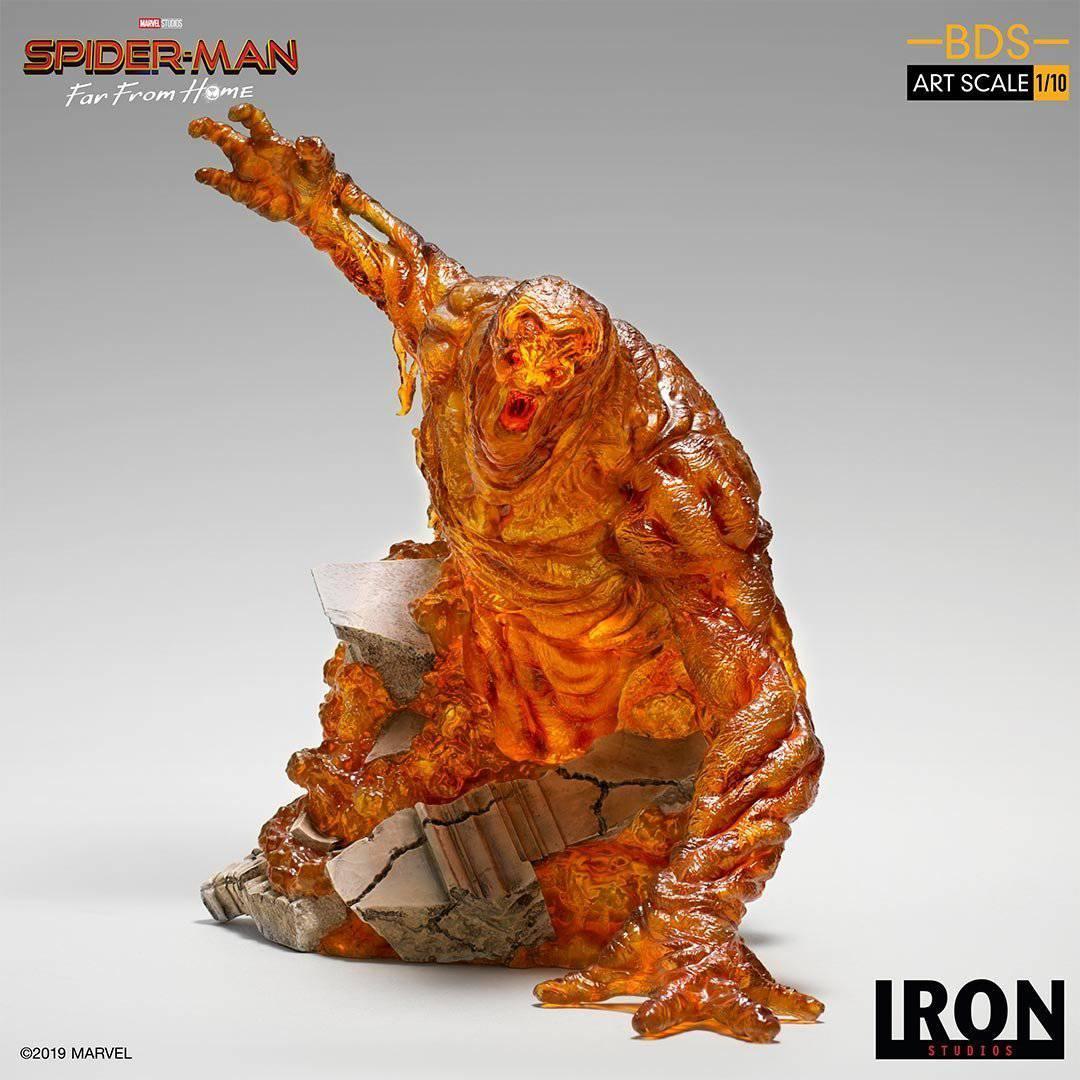 Iron Studios Spider-Man: Far From Home Molten Man BDS Art Scale 1/10 Statue - Premium Collectible for Marvel Fans & Home Decor
