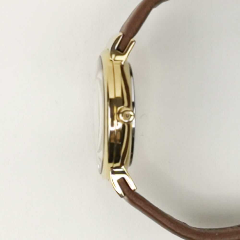 Aries Gold Enchant Camille Women's Watch - Luxury Stainless Steel Case with Mother of Pearl Dial - Perfect for Business, Party & Formal Occasions