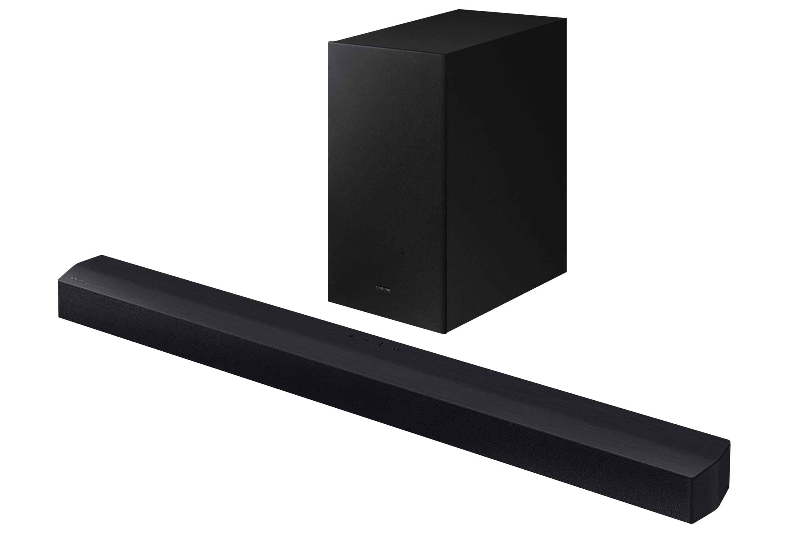 Samsung C430 2.1ch 270W Bluetooth Soundbar with Subwoofer - 4 Speaker System, Bass Boost, 3D Surround Sound, Game Mode, Adaptive Audio, Wall Mountable | Home Theater, Gaming, Music Streaming