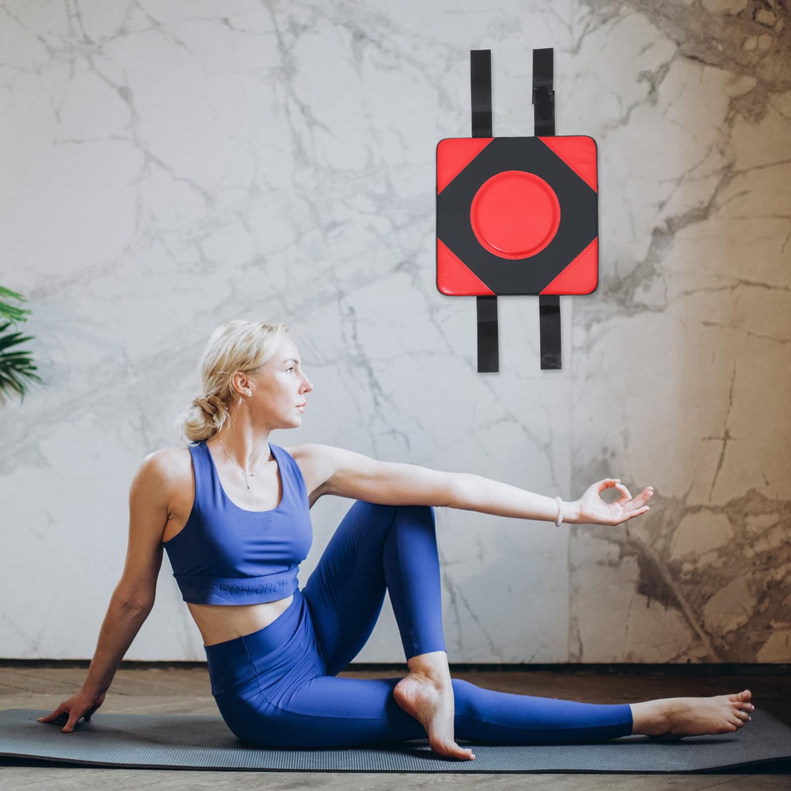BESPORTBLE Wall Mounted Punching Pad - Heavy Duty Boxing Training Pad for Home Gym, MMA, Muay Thai & Fitness - Perfect for Wall Boxing, Kickboxing & Martial Arts Practice