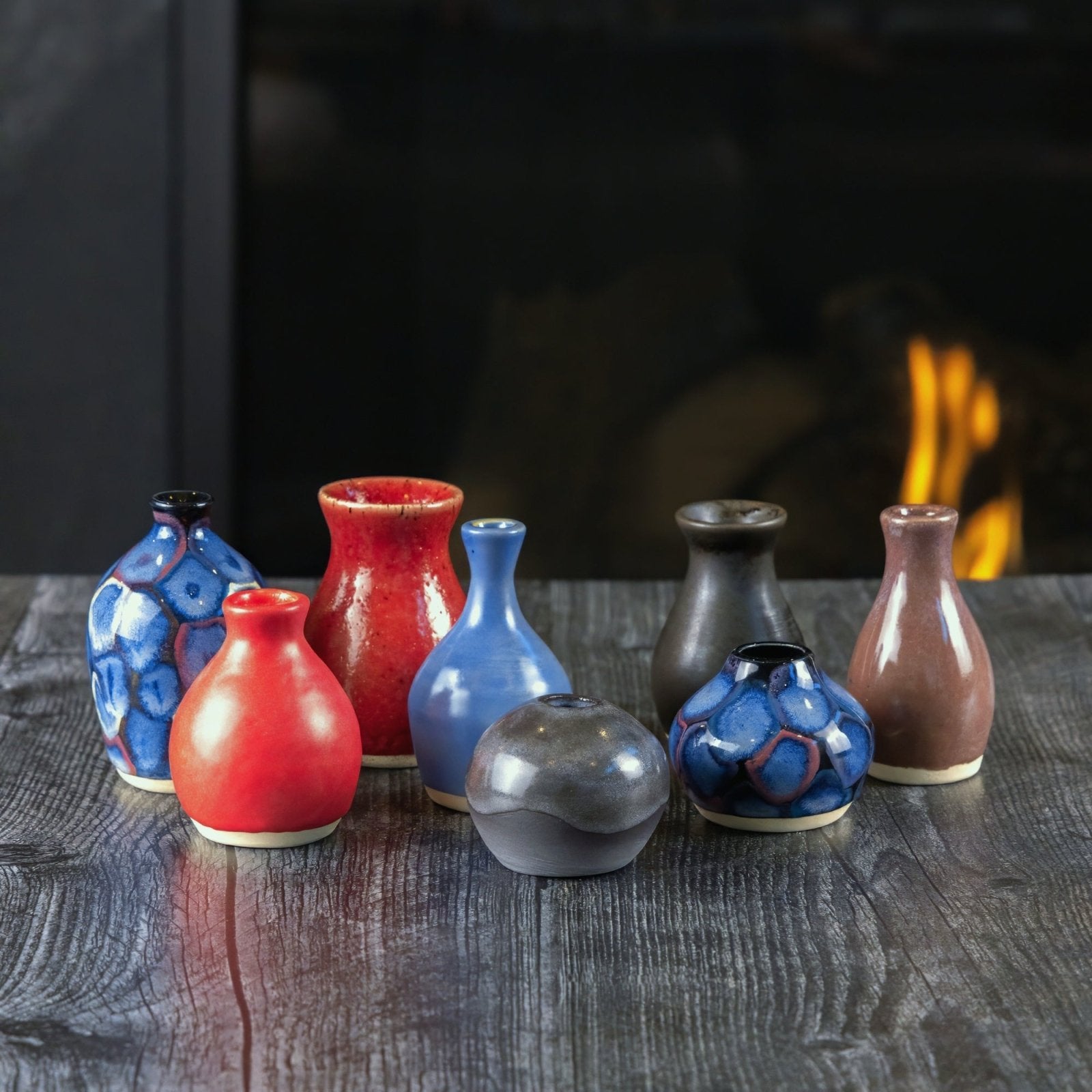 Miniature Stoneware Sphere Pot - Tiny Decorative Ceramic Planter for Succulents, Air Plants & Home Decor | Perfect for Indoor Gardening, Office Desk & Gift Ideas