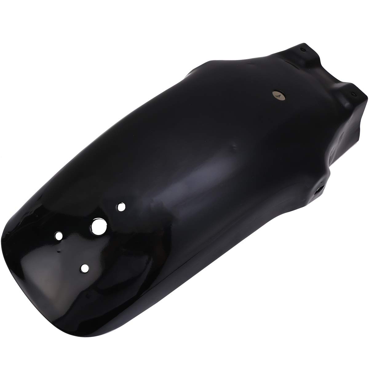 Black Metal Motorcycle Rear Fender Mudguard Support - Fits Kawasaki VN800 Meanstreak, VN2000 & Yamaha Virago 250 535 750 - Durable 1pc Motorcycle Accessory for Protection & Style - Perfect for Rain Protection, Off-Road Riding & Custom Bike Builds