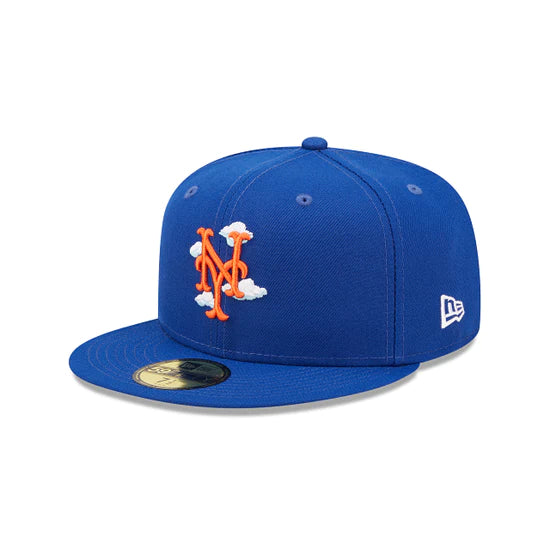 New York Mets 1986 World Series Blue 59FIFTY Fitted Baseball Cap for Men - Perfect for Game Day, Sports Events & Casual Wear