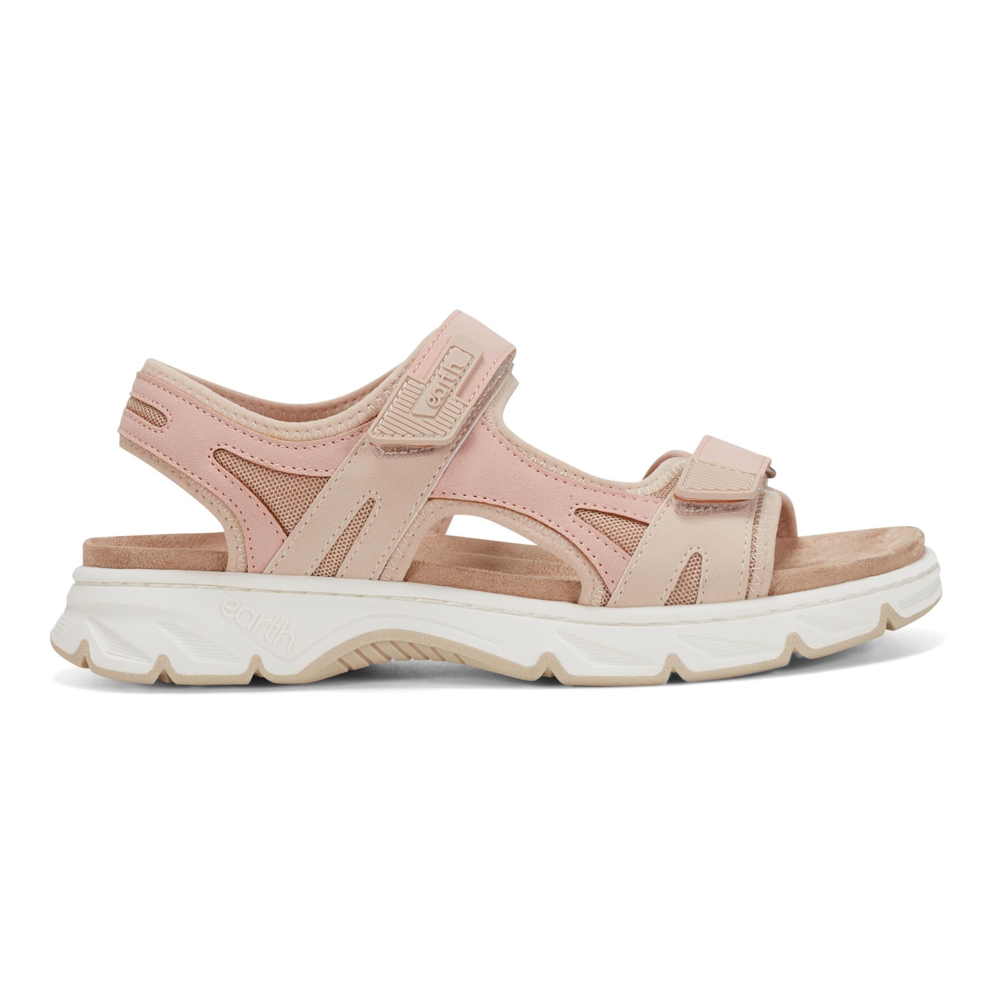 Earth Women's Venny3 Pink M Sneakers - Comfortable Casual Walking Shoes for Women | Perfect for Gym, Running, Travel & Everyday Wear