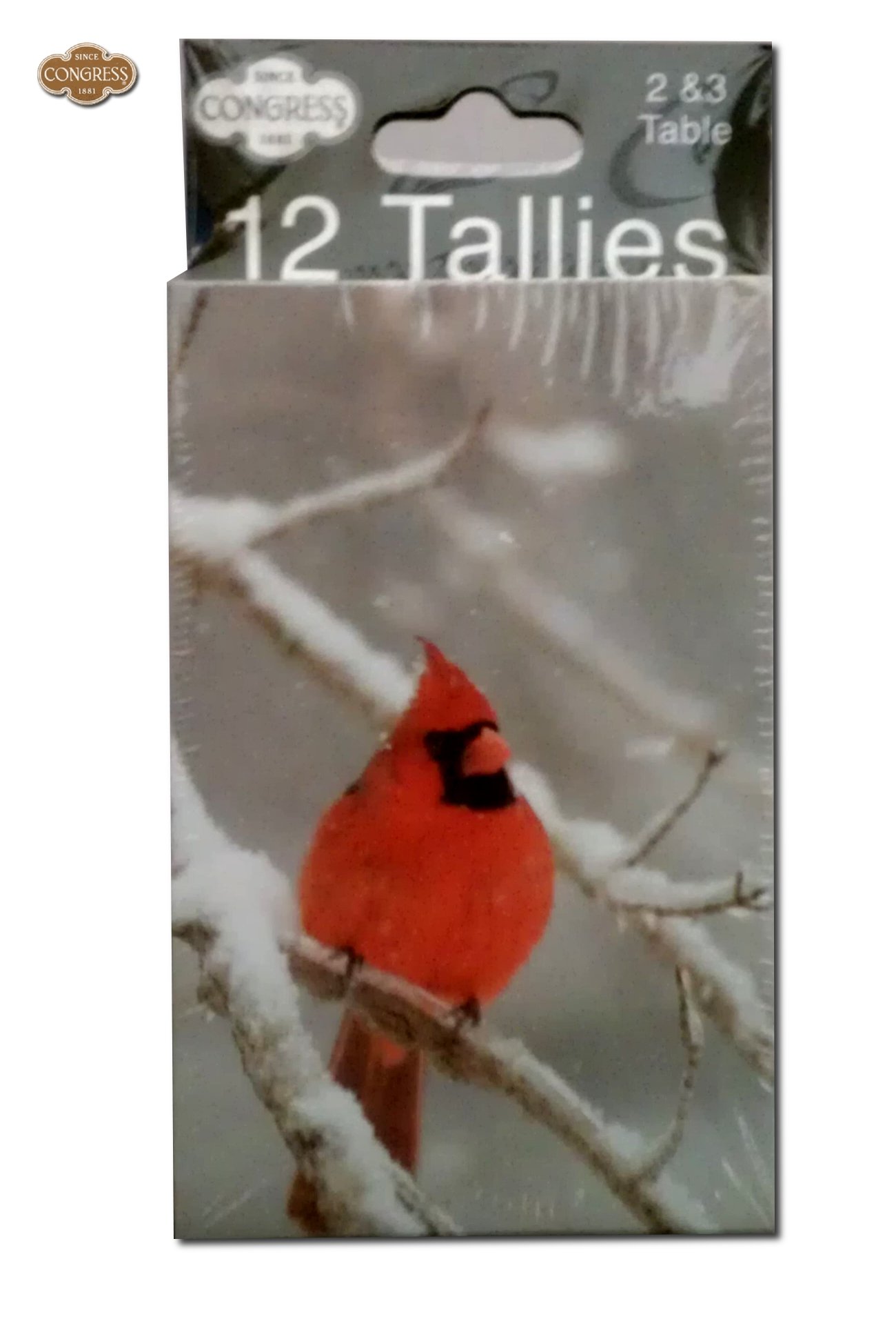 Premium Congress Red Cardinal Playing Cards - Classic Poker Deck for Card Games, Magic Tricks & Collectibles | Ideal for Poker Nights, Family Gatherings & Game Parties