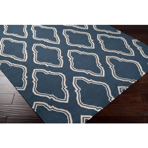 Premium Dark Blue Fallon Rug - Soft & Durable Area Rug for Living Room, Bedroom, or Office - Perfect for Home Decor & Cozy Spaces