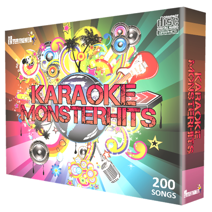 Mr Entertainer MONSTERHITS - Professional Karaoke Machine with Wireless Microphones for Home Parties, Bars & Events | Portable Bluetooth Speaker System for Singing, Dancing & Entertainment