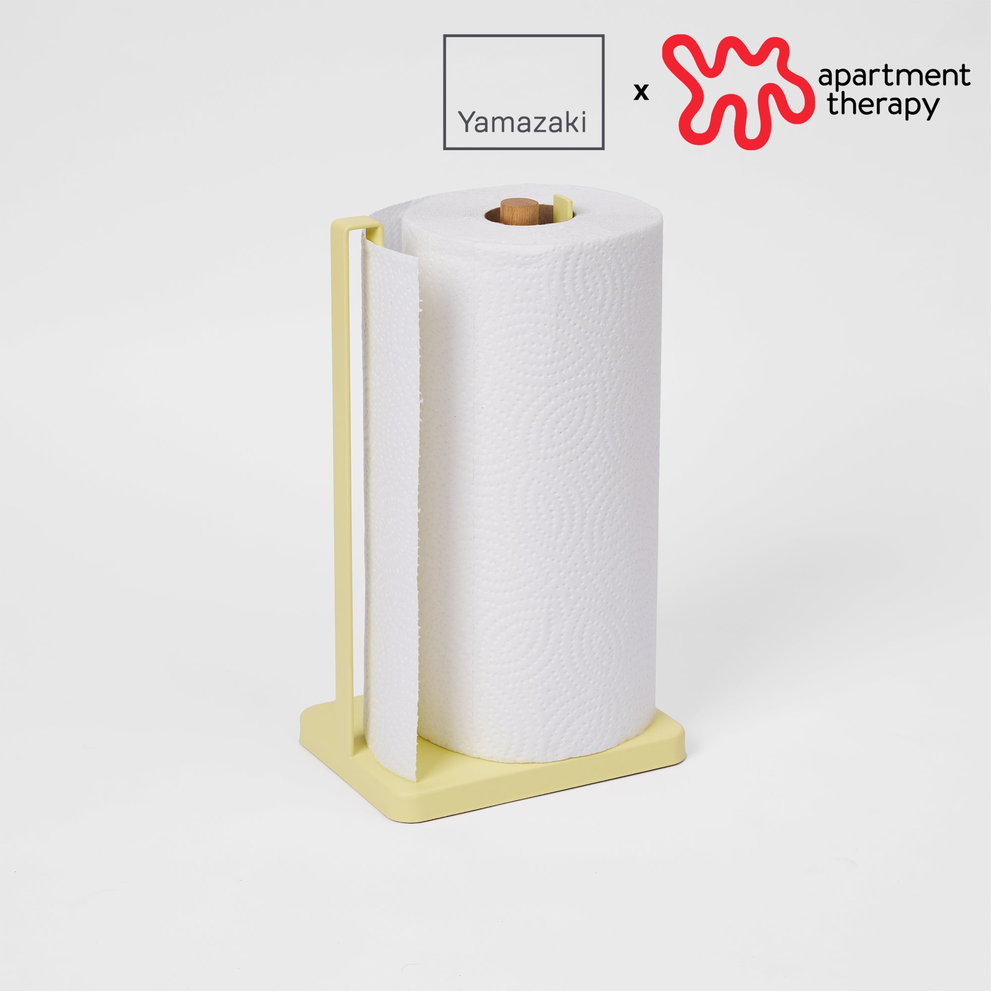 Stainless Steel and Wood Paper Towel Holder - Rustproof & Stylish Kitchen Countertop Organizer for Home & Office Use