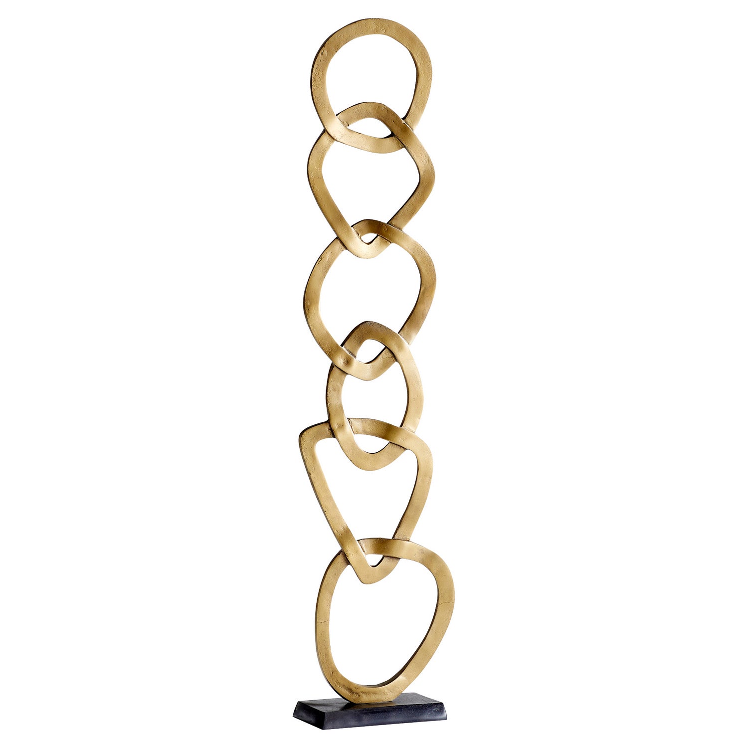 Cyan Design 11181 Perpetual Tower Sculpture - Antique Brass Finish - Home Decor, Office Desk Ornament, Feng Shui Gift for Housewarming & Meditation Space
