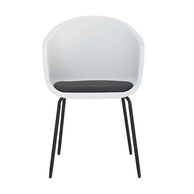 COLLEEN White Dining Chair - Modern & Comfortable Kitchen & Dining Room Furniture for Home Decor