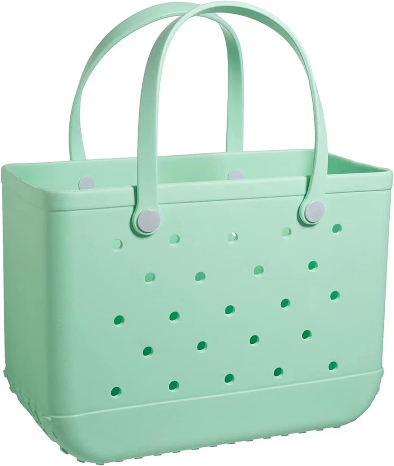 Waterproof EVA Beach Bag with Drain Holes - Lightweight Portable Tote for Swimming, Pool, Boat, Travel & Outdoor Activities | Perfect for Beach, Sports & Work Essentials