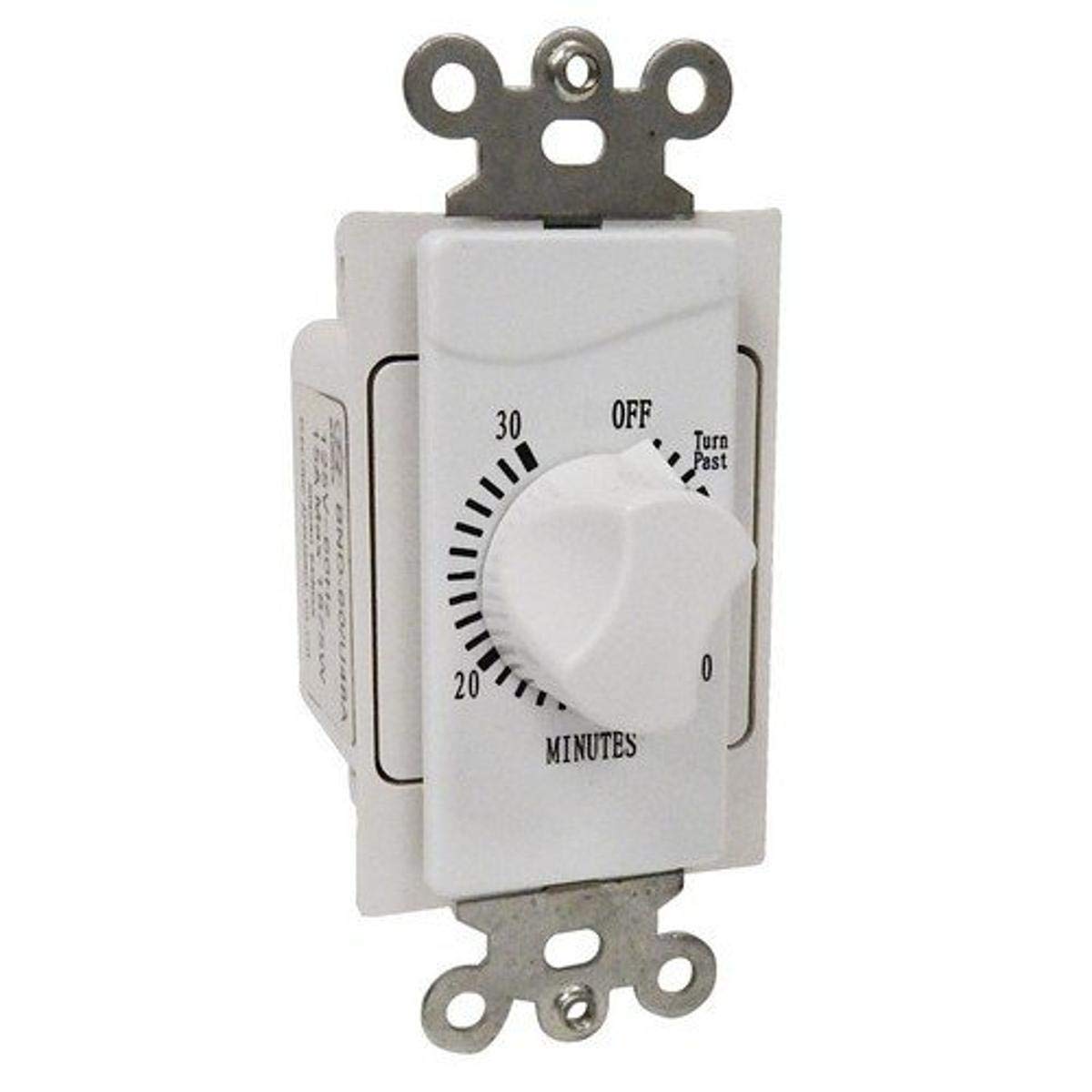 Morris 80490 30-Minute Spring Wound Timer SPST - 1 Pack | Countdown Timer for Kitchen, Laundry, Classroom & Workshop | Mechanical Timer for Home & Office Use