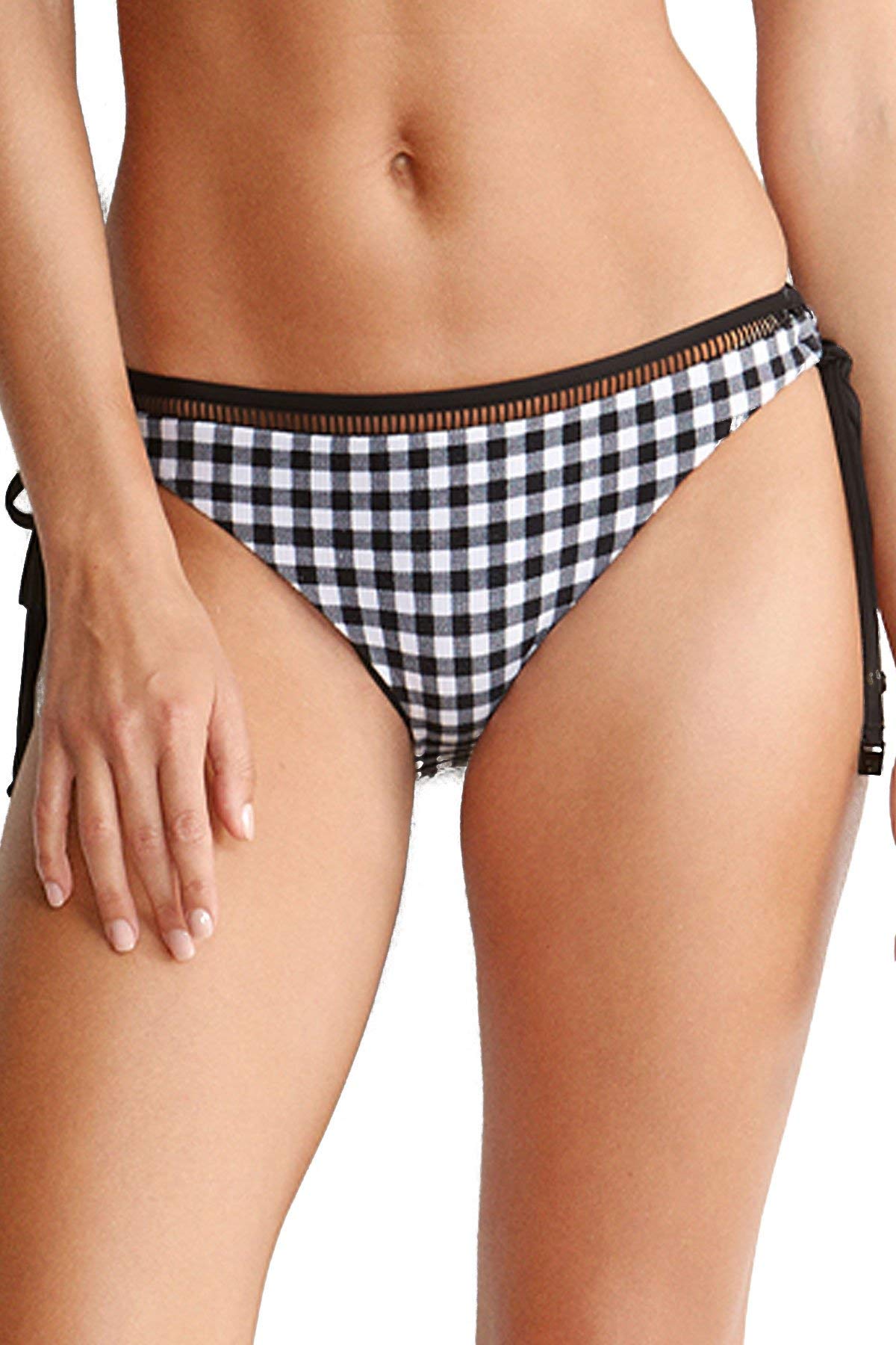 Seafolly Women's Loop Tie Side Hipster Bikini Bottom - High Waisted Swimwear for Beach & Pool | Perfect for Vacation, Swimming, and Sunbathing