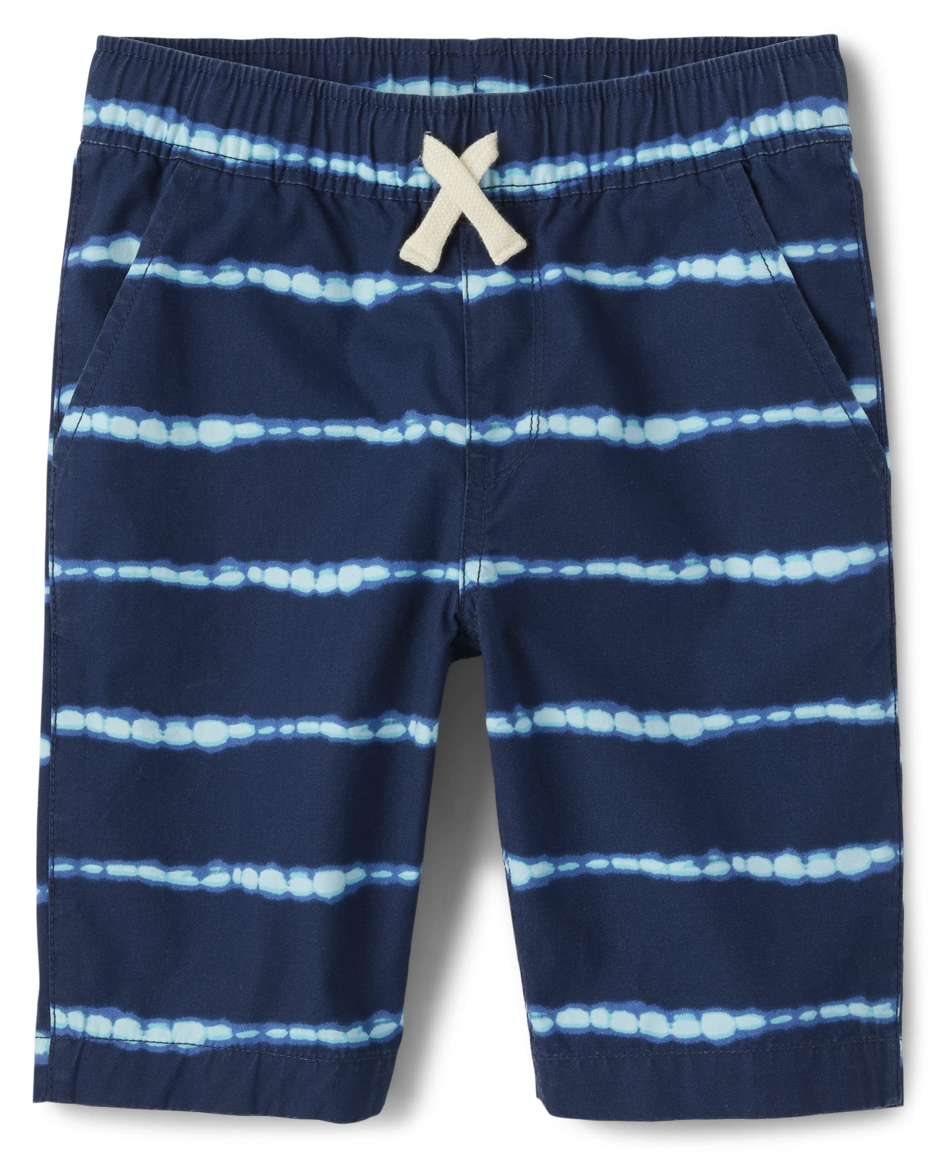 The Children's Place Boys' Pull-On Print Jogger Shorts - Comfortable Cotton Casual Shorts for Playtime, School & Summer Activities