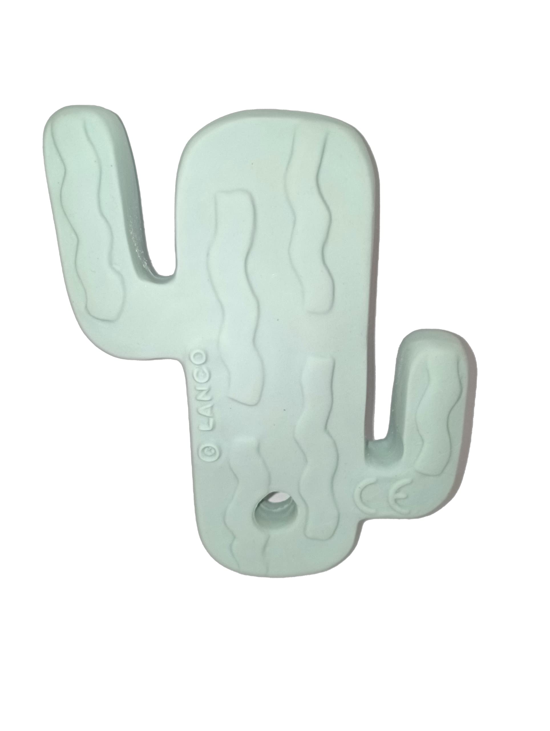 Lanco Toys 90533 Teething Cactus Ring - Soothing Relief for Baby's Sore Gums | BPA-Free Silicone Teether for Infants 3+ Months | Perfect for On-the-Go, Playtime & Travel