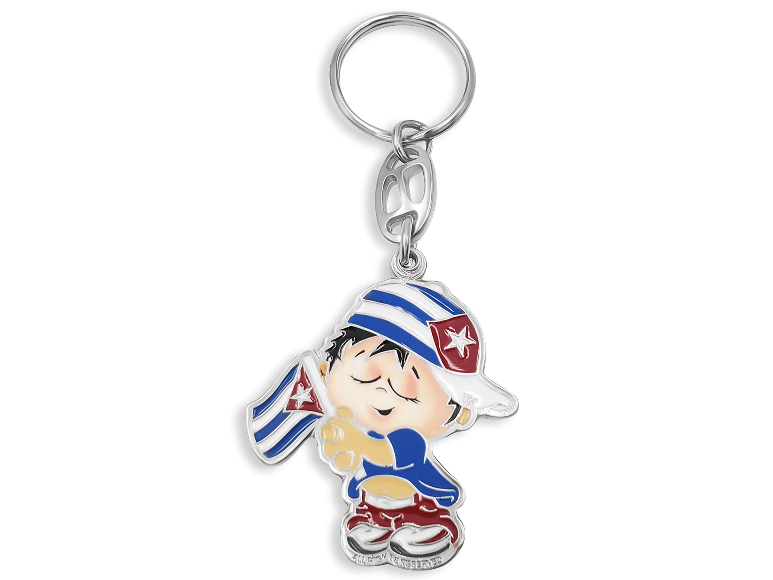Flags and Souvenirs Baby Keychains - Cute & Durable for Strollers, Bags, and Gift Giving
