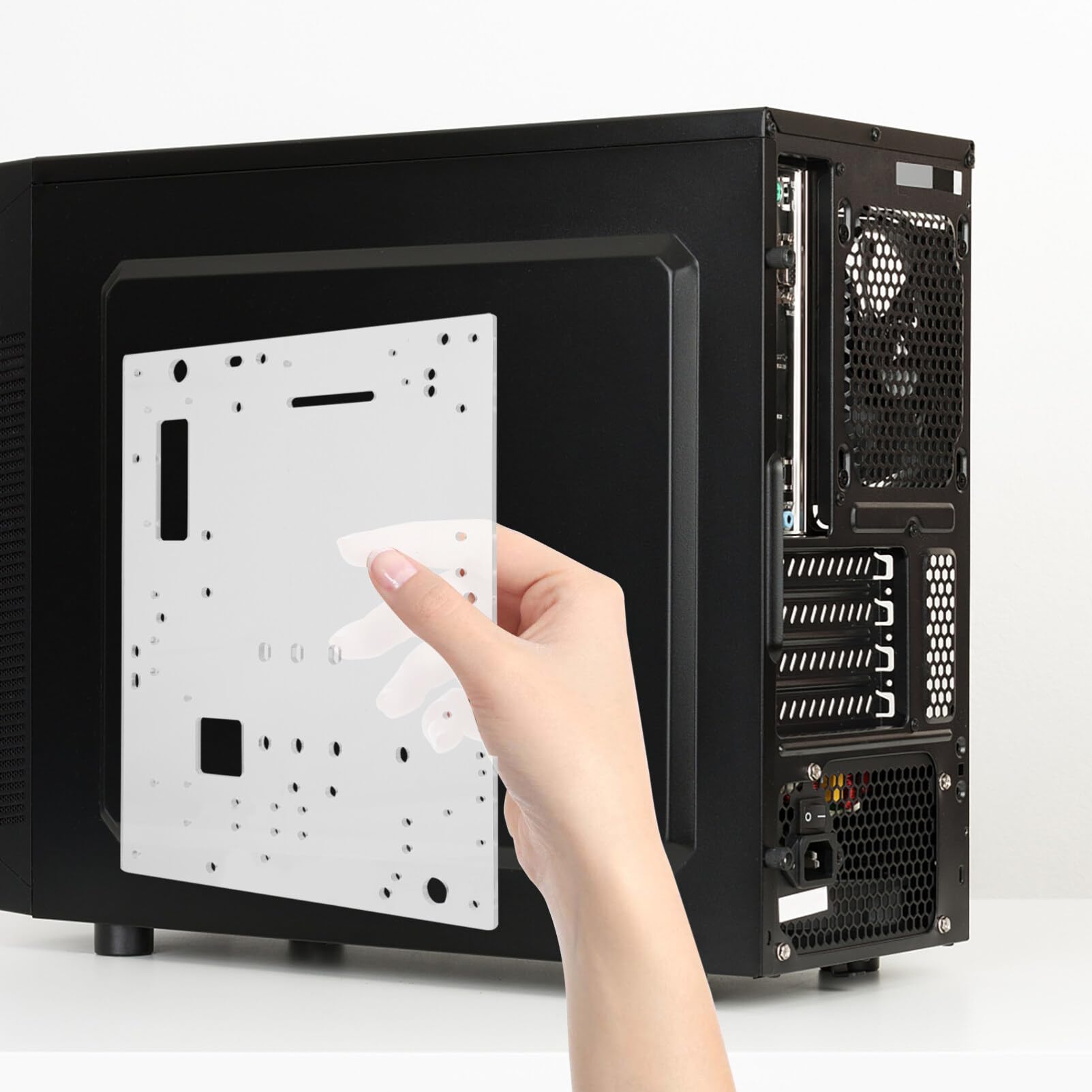 ARTIBETTER Open Air Computer Case - DIY PC Chassis Bracket for Gaming & Mining Rigs | High Airflow ATX/MATX/ITX Motherboard Support | Perfect for Custom Builds, Bench Testing & Showcase Setups