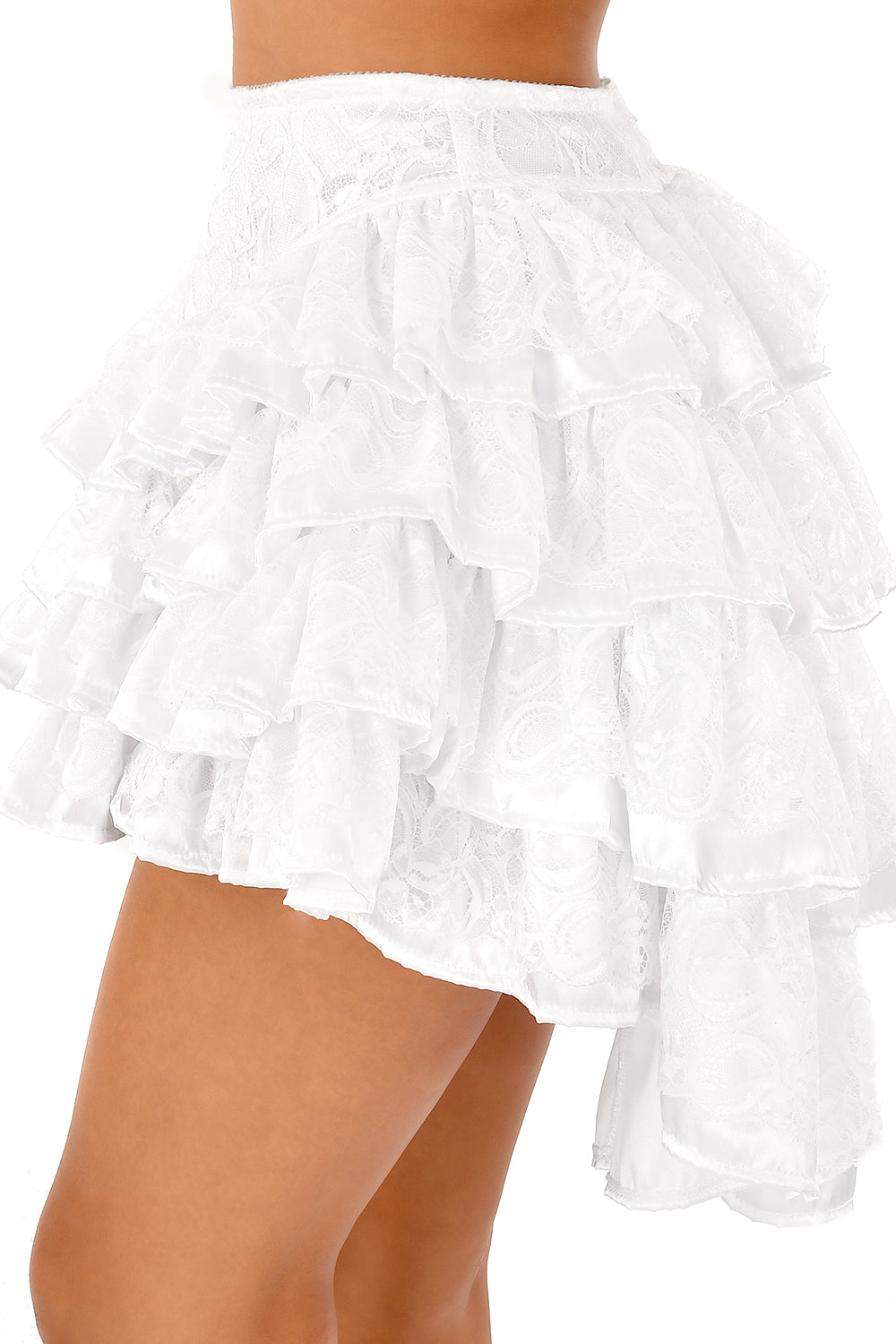 Lafayette Pirate Skirt - Vintage Inspired High Waist Flared Skirt for Women | Perfect for Cosplay, Renaissance Fairs & Pirate Themed Parties