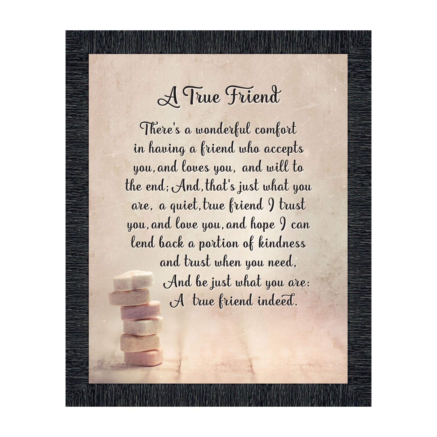 Best Friends Picture Frame for Women - Elegant Home Décor Gift for Her, Bestie, Sister | Perfect for Birthdays, Anniversaries, Housewarming & Friendship Day Gifts (Crossroads Home Décor 2121CH)