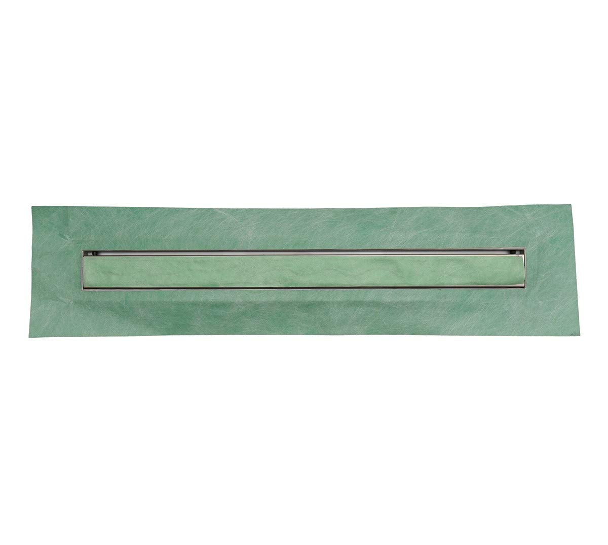 Serene Linear Shower Drains - 35 Inch Stainless Steel Luxury Invisible Slim Drain with Hair Trap - Perfect for Modern Bathrooms & Spa-Like Showers