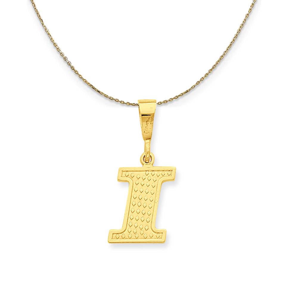 14k Yellow Gold Initial 