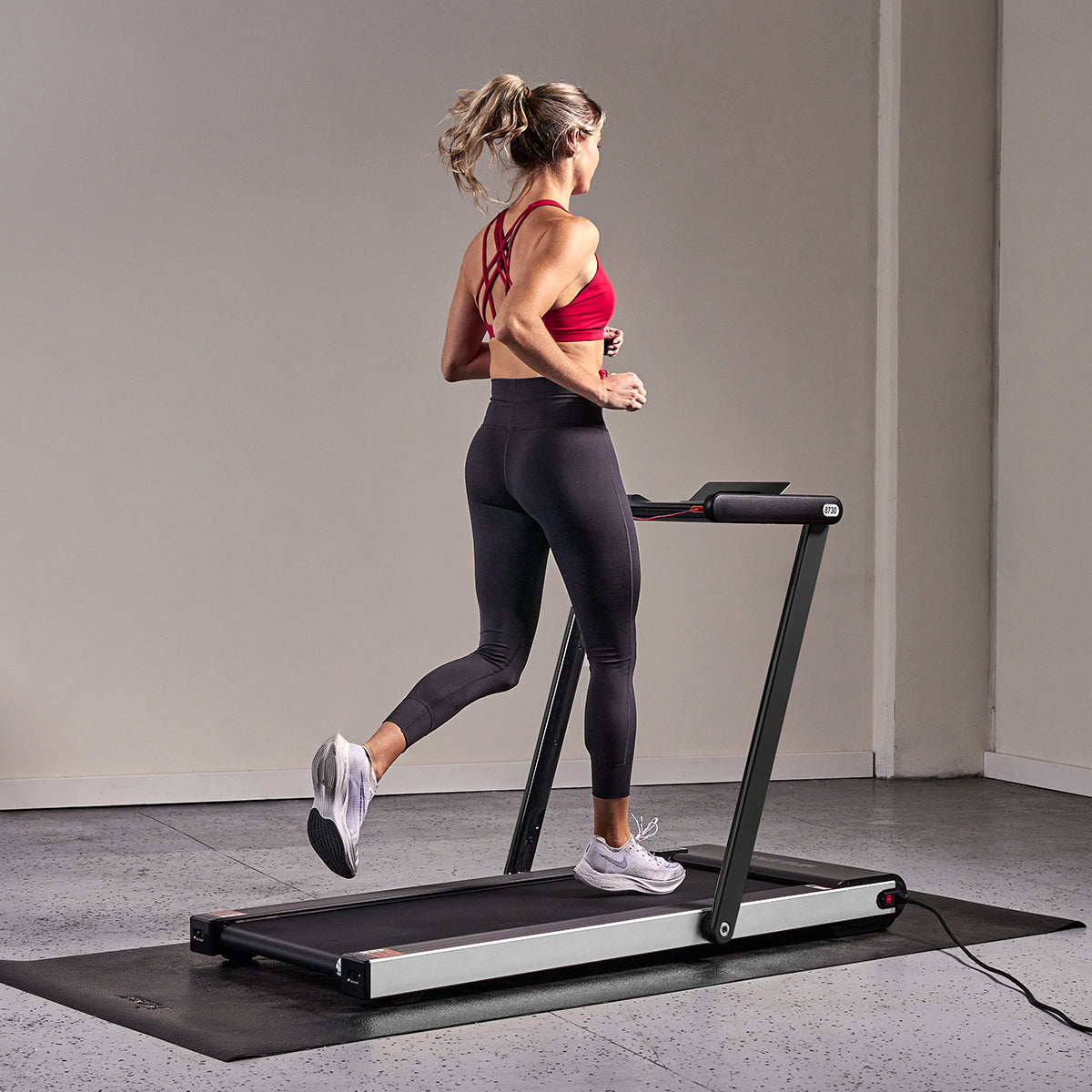 Space Saving Commercial Treadmill - Slim Motorized Asuna Treadmill with Bluetooth Speakers for Home Gym & Small Spaces | Perfect for Cardio Workouts & Apartment Fitness