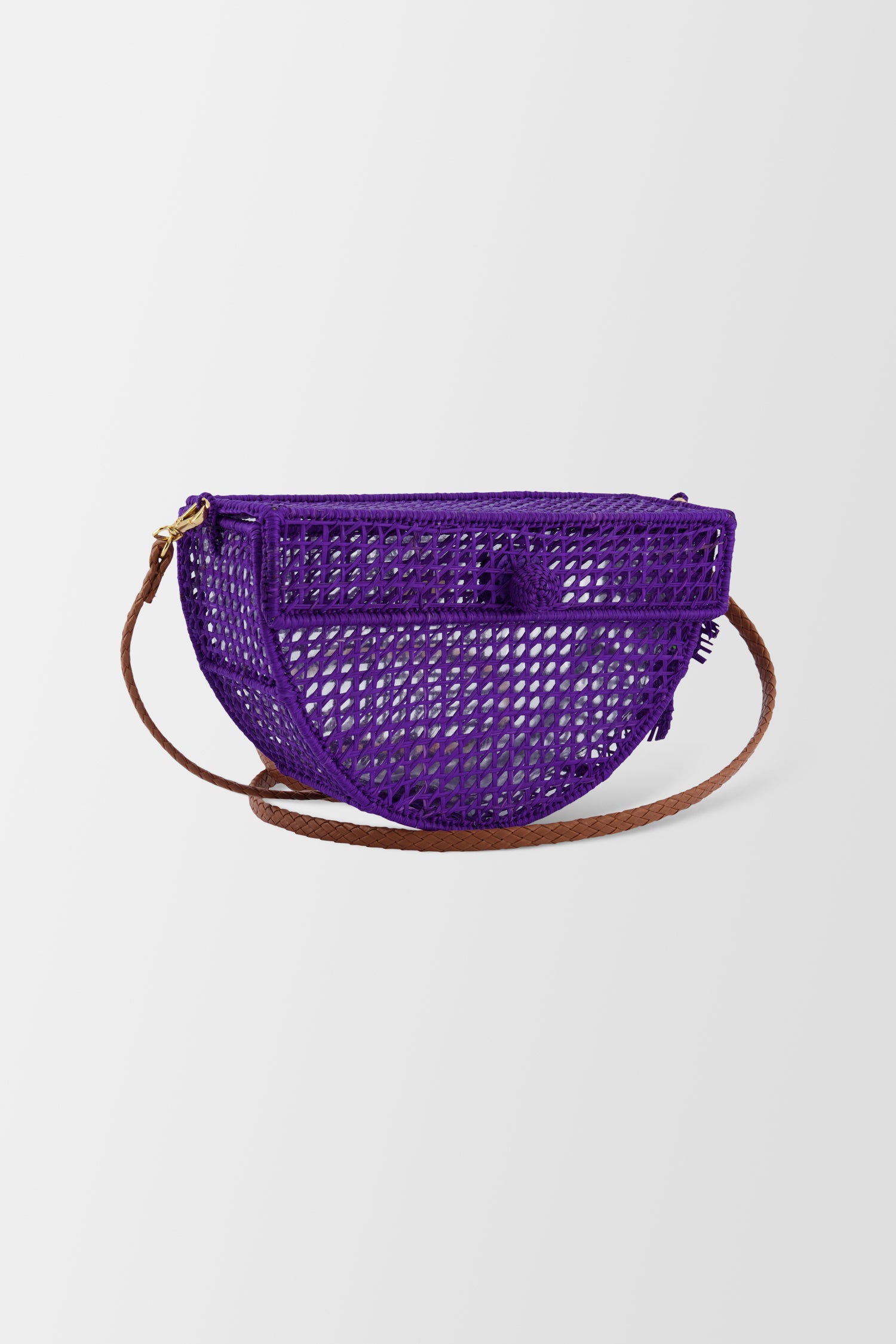 Serpui Purple Marie Julie IR Bag - Stylish Crossbody Handbag for Women, Fashionable Shoulder Purse - Perfect for Work, Travel, and Everyday Use