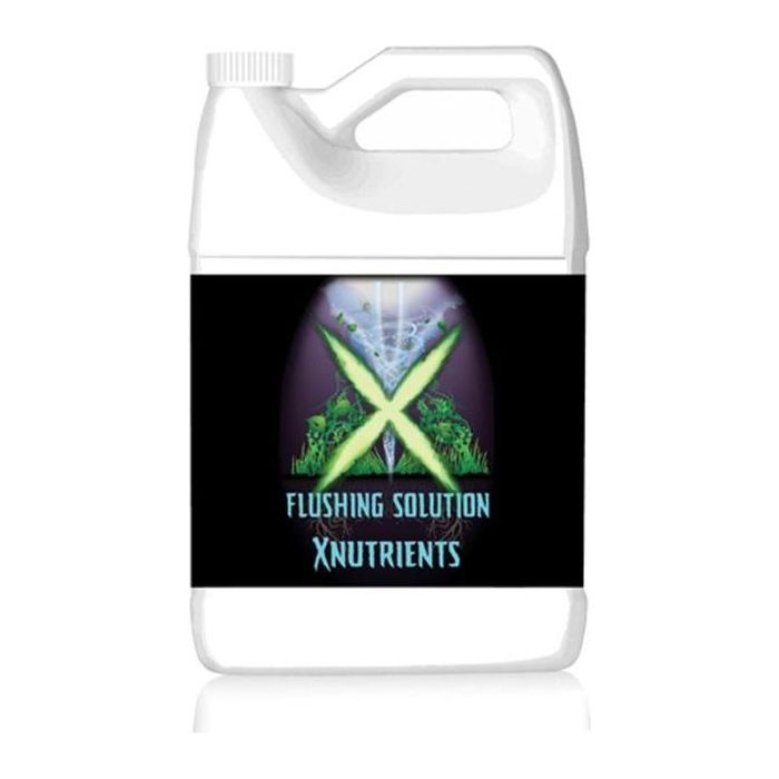 X Nutrients Flushing Solution - Hydroponic Plant Nutrient Cleanse for Indoor & Outdoor Gardens | Perfect for Pre-Harvest Flushing to Enhance Flavor & Quality