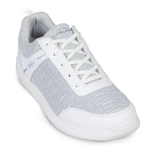 KR Strikeforce Men's Flyer Mesh Basketball Shoes - White & Grey | Lightweight Breathable for Indoor/Outdoor Court Play & Training