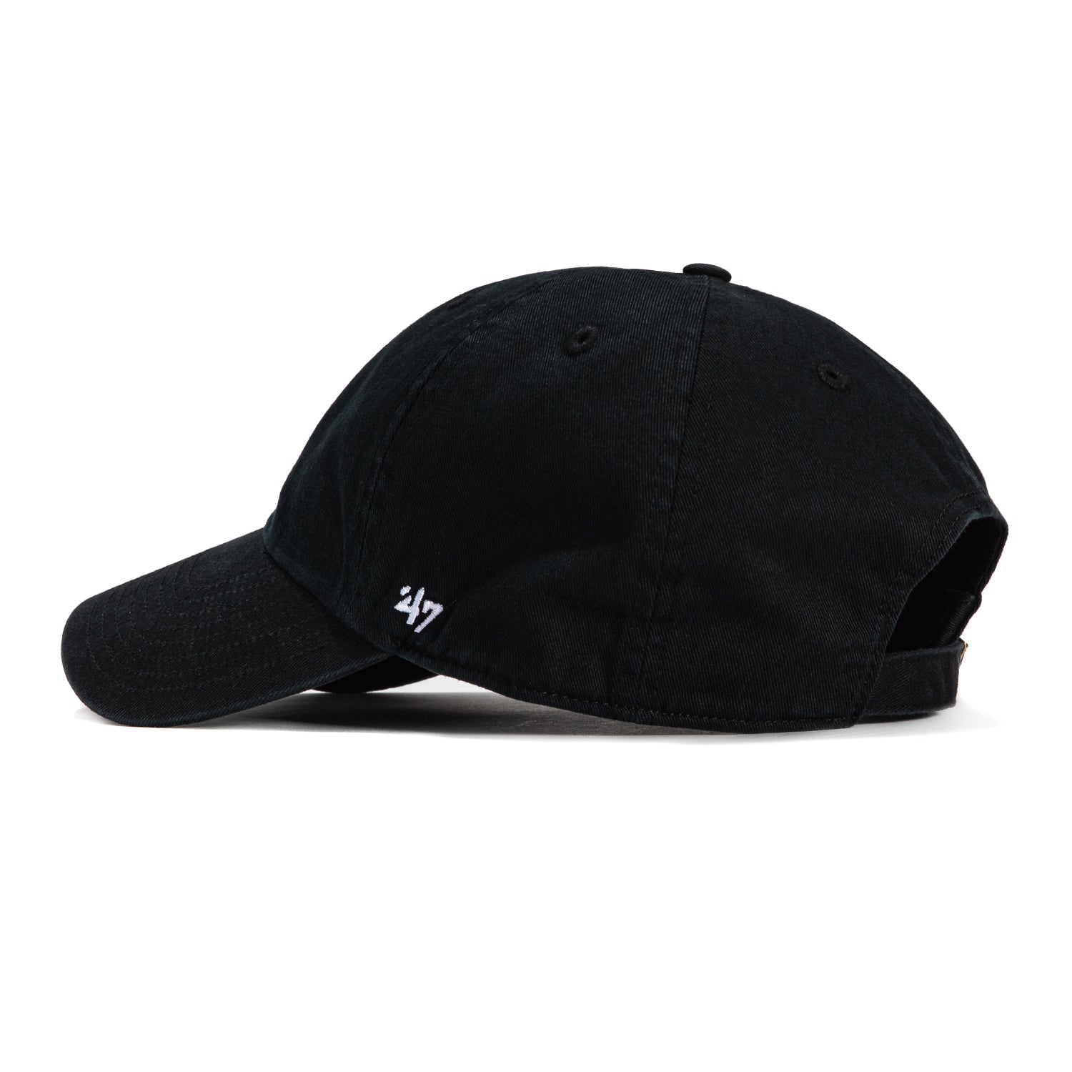 47 Brand Los Angeles Dodgers Adjustable Baseball Cap - Black & White Snapback Hat for Men & Women | Perfect for Games, Outdoor Activities & Casual Wear