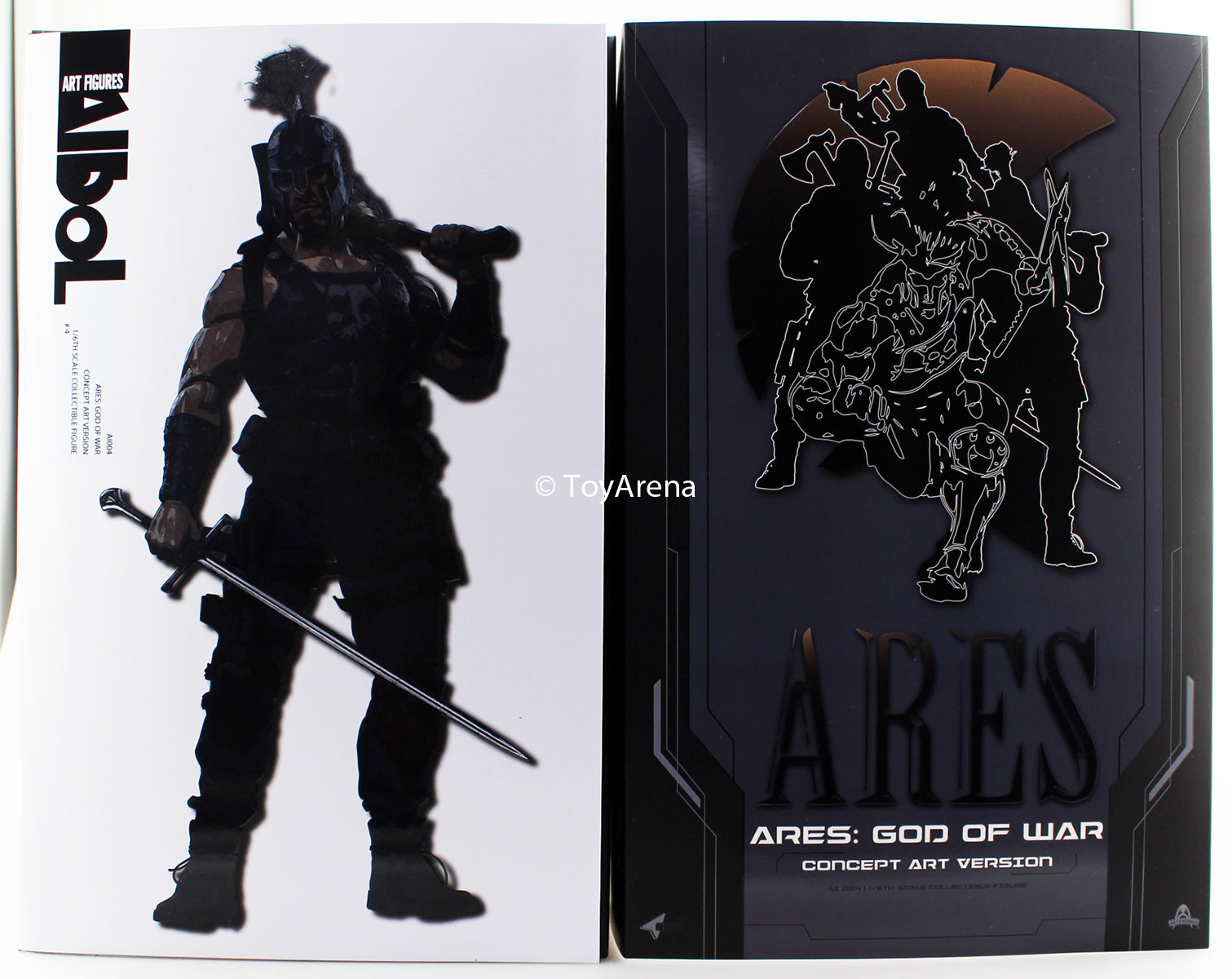 1/6 Scale Ares God of War Concept Art Action Figure - Highly Detailed Collectible Model for Display & Photography | Perfect for Anime Fans, Mythology Enthusiasts & Home Decor
