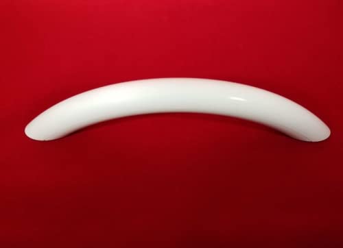 Whirlpool Microwave Replacement White Handle - Compatible with Various Models - Perfect for Kitchen Appliance Repair & DIY Upgrades