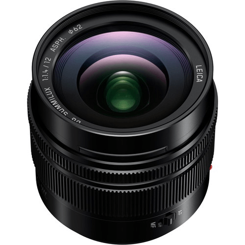 Panasonic Leica DG Summilux 12mm f/1.4 ASPH. Lens - Ultra Wide Aperture Prime Lens for Micro Four Thirds Cameras | Perfect for Low Light Photography, Landscapes & Street Shooting