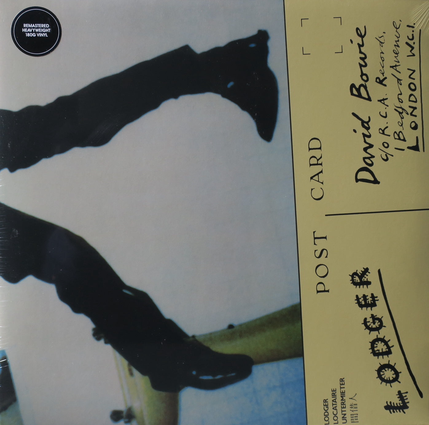 DAVID BOWIE 'Lodger' Remastered 180g Vinyl LP Record - High Quality Audiophile Edition for Music Collectors & Home Listening