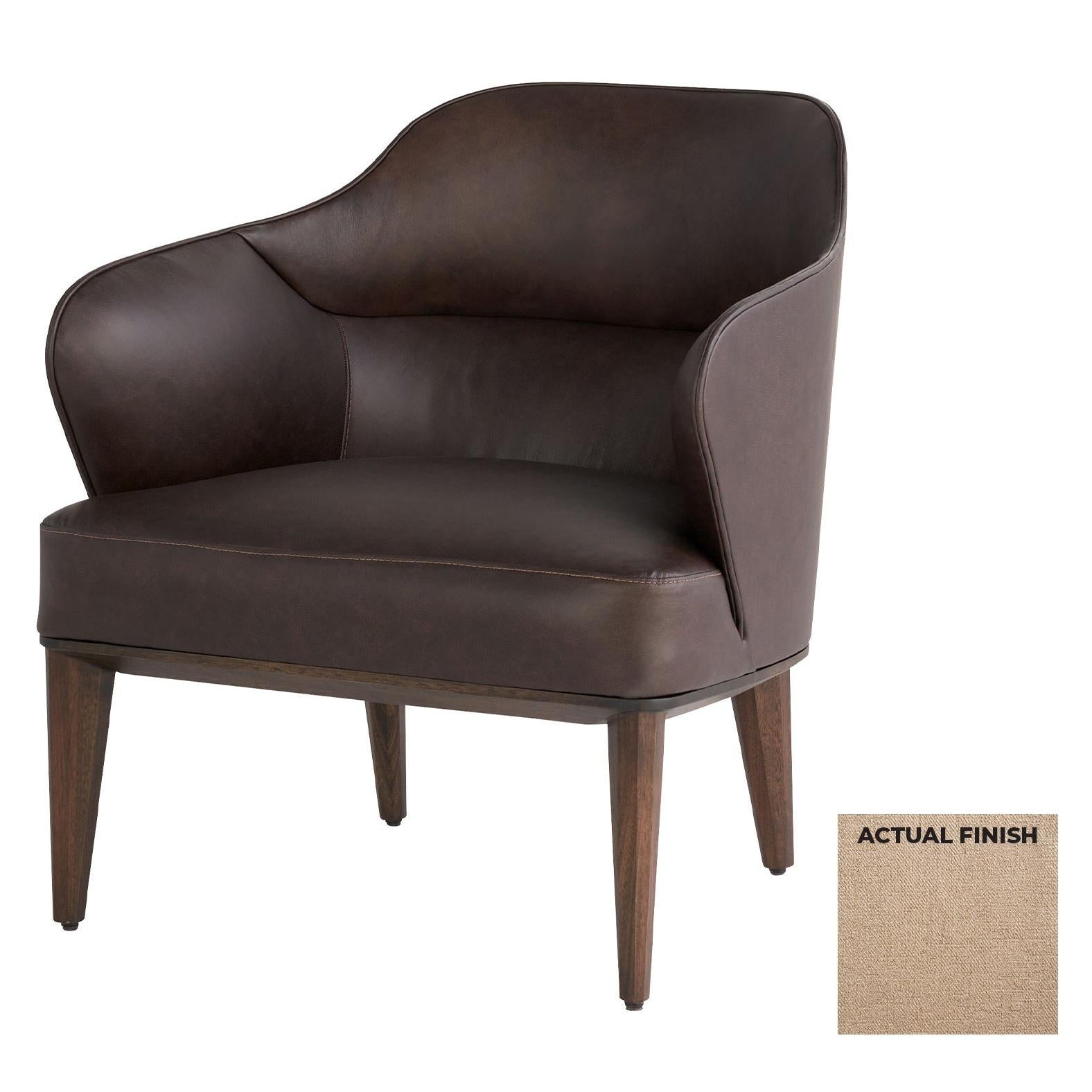 Cyan Design 11781 Agata Chair - Modern Camel Chenille Upholstered Dining Chair for Home & Restaurant Use