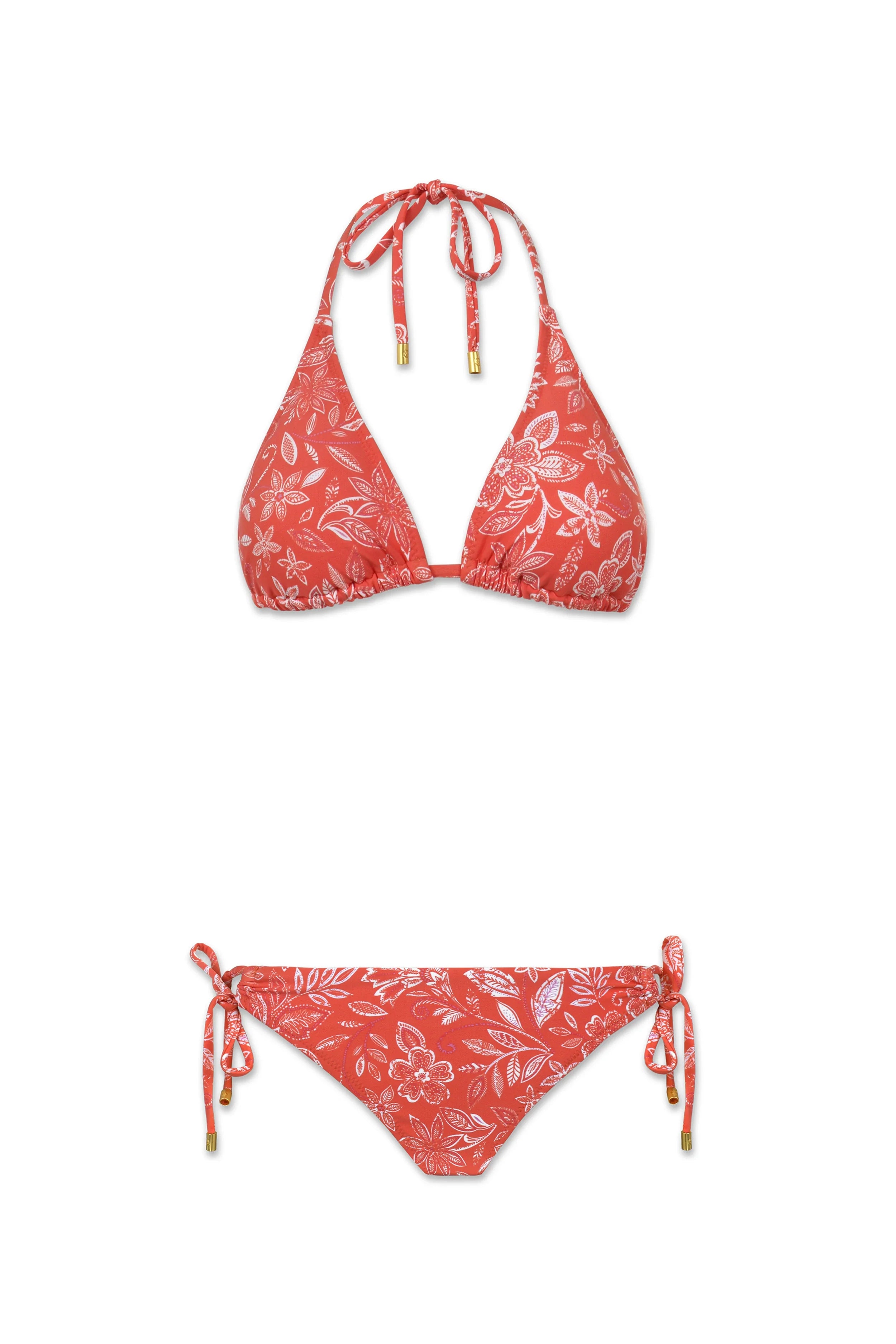 Gigi Floral String Bikini Top for Women - Sexy Swimwear for Beach, Pool & Summer Vacations