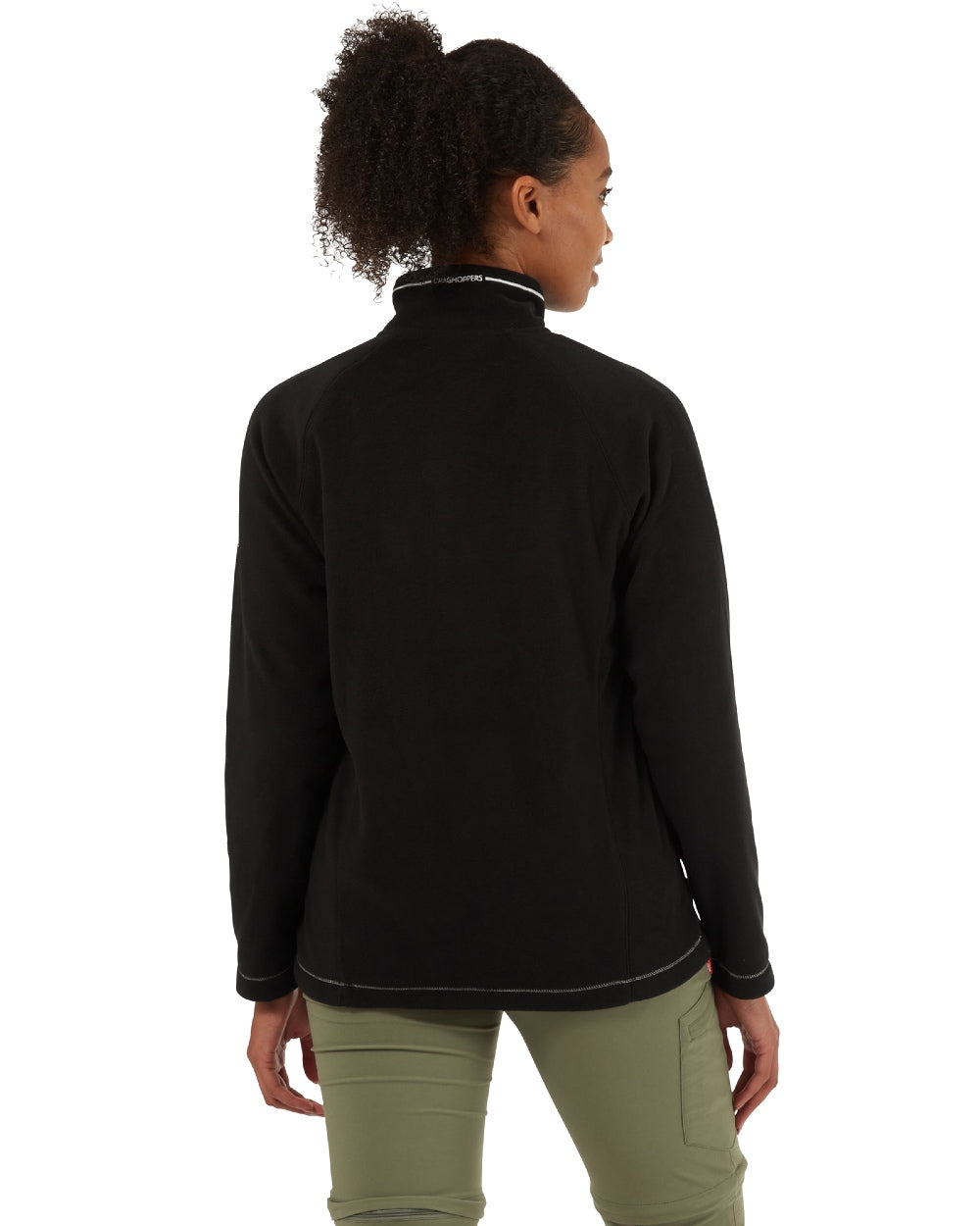 Craghoppers Women's Miska Half Zip Fleece Jacket - Lightweight Warm Pullover for Hiking, Camping & Outdoor Activities