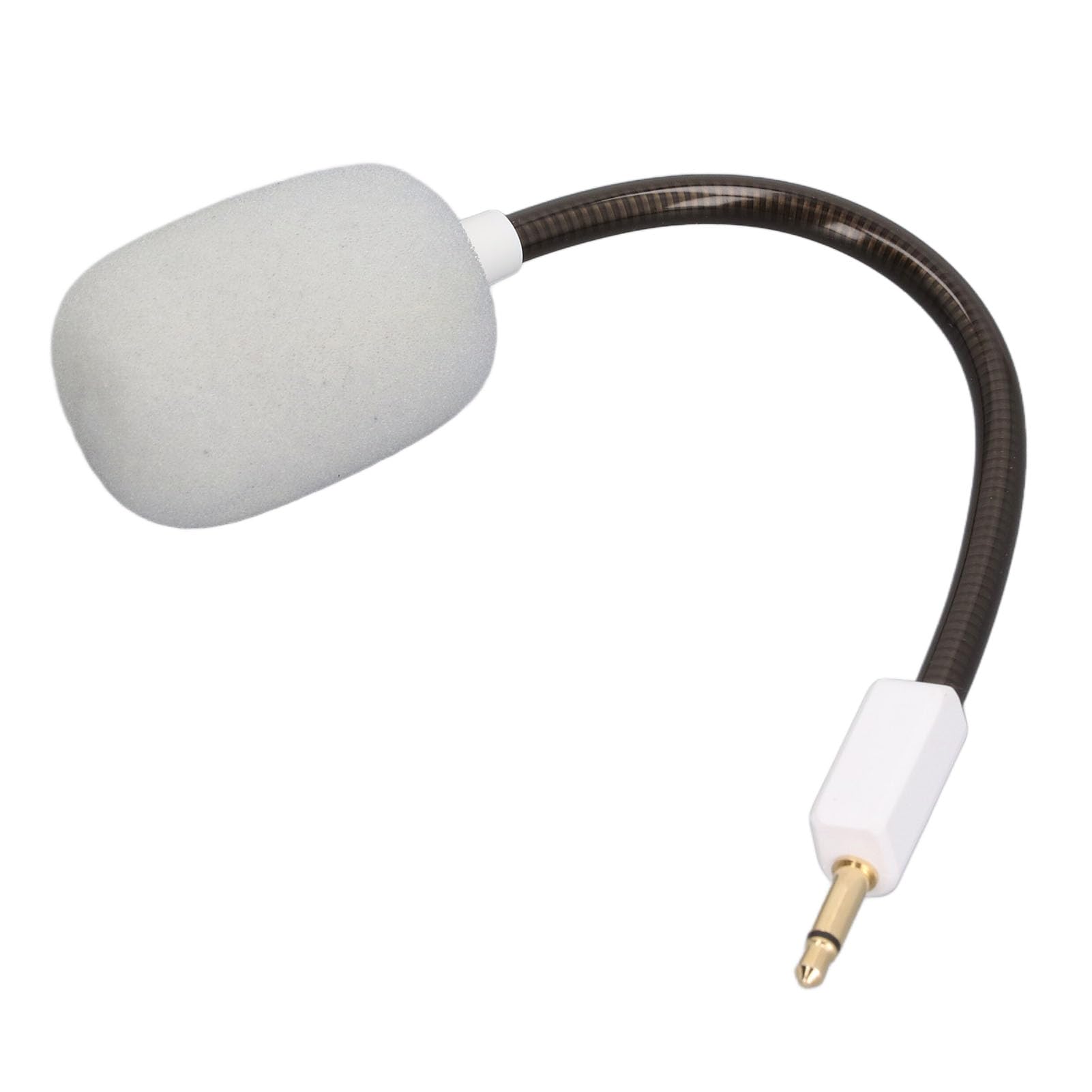 Replacement Microphone for Razer BlackShark V2 & BlackShark V2 Pro Wireless Gaming Headset - 3.5mm Noise Cancelling Boom Mic (White) - Perfect for Gaming, Streaming & Online Meetings