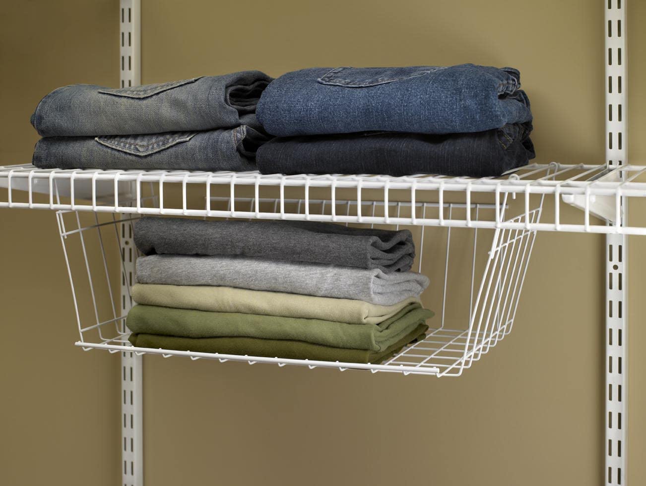 ClosetMaid Wire Hanging Shelf Basket - 10.68
