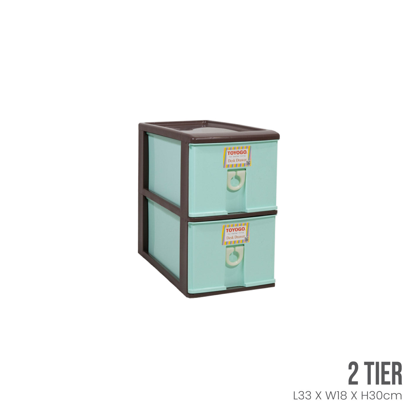 2 Tier CD/DVD Storage Drawer Organizer - SAT Drawer (302 2) for Home Office, Media Room & Entertainment Center Organization