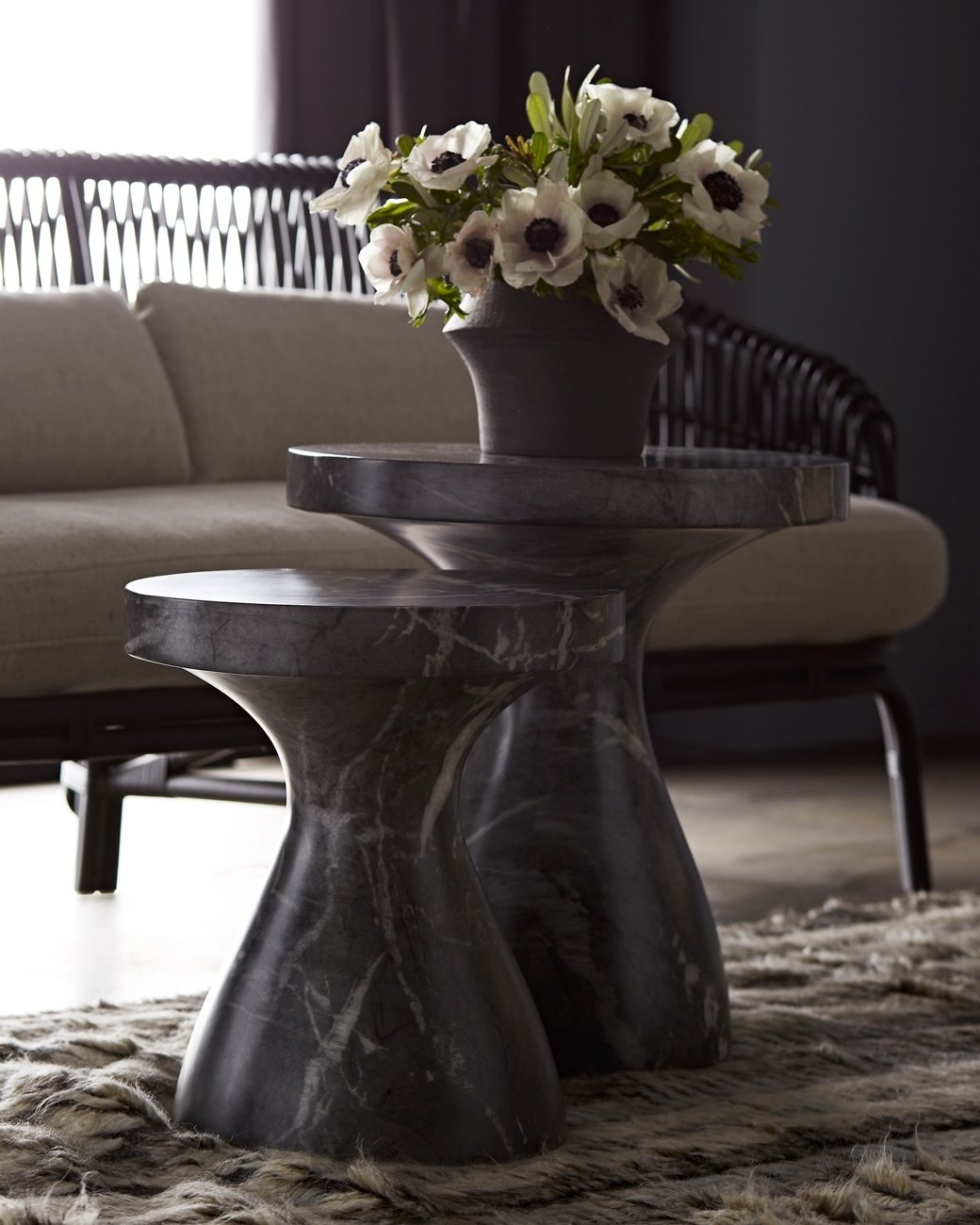 Serafina Side Table by Arteriors - Elegant End Table for Living Room, Bedroom & Office - Perfect for Coffee, Books & Decor